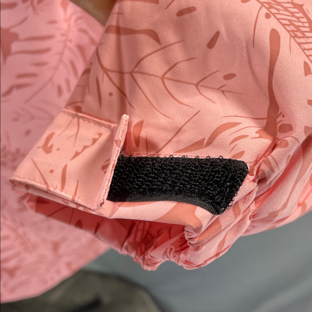 Women's Pink Patterned Ski Jacket - image 6